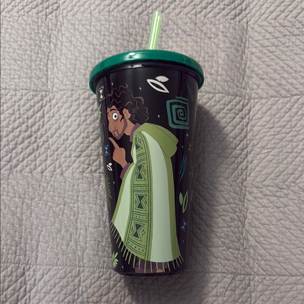 Bruno Tumbler with Straw - Encanto Disney